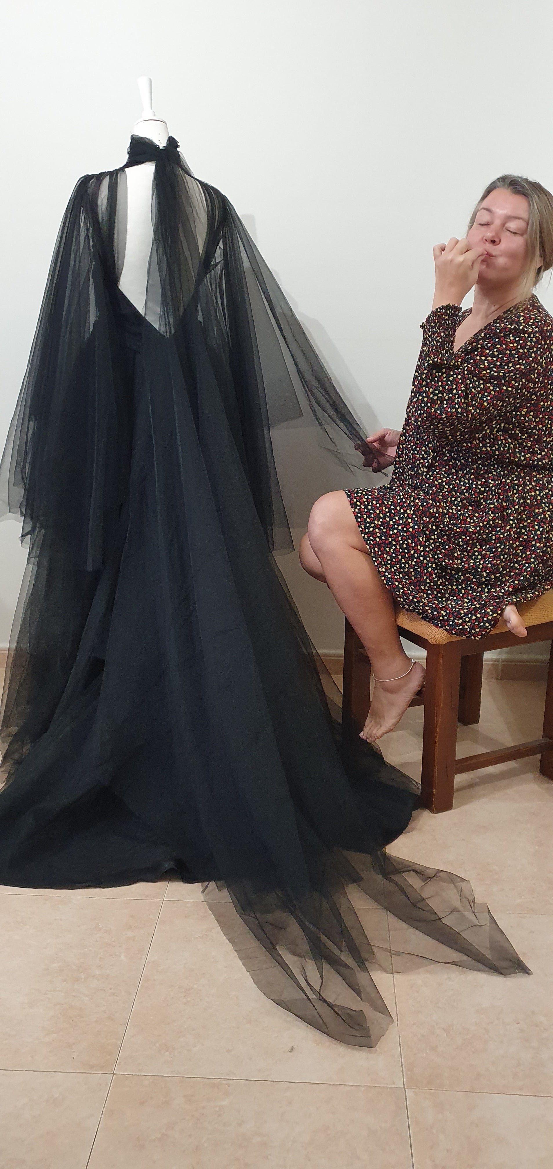 My First Black Wedding Dress – Falling in Love with Gothic Design