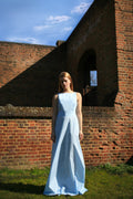 Wonderland – Robe longue ajustée en pur coton