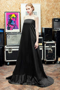 Jazz — Strapless Silk Evening Gown