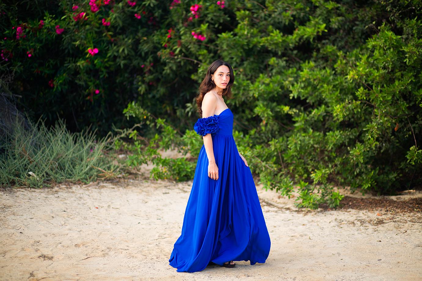 Robe Corset Épaules Dénudées – Bretelles Florales Amovibles Faites Main, Sur Mesure