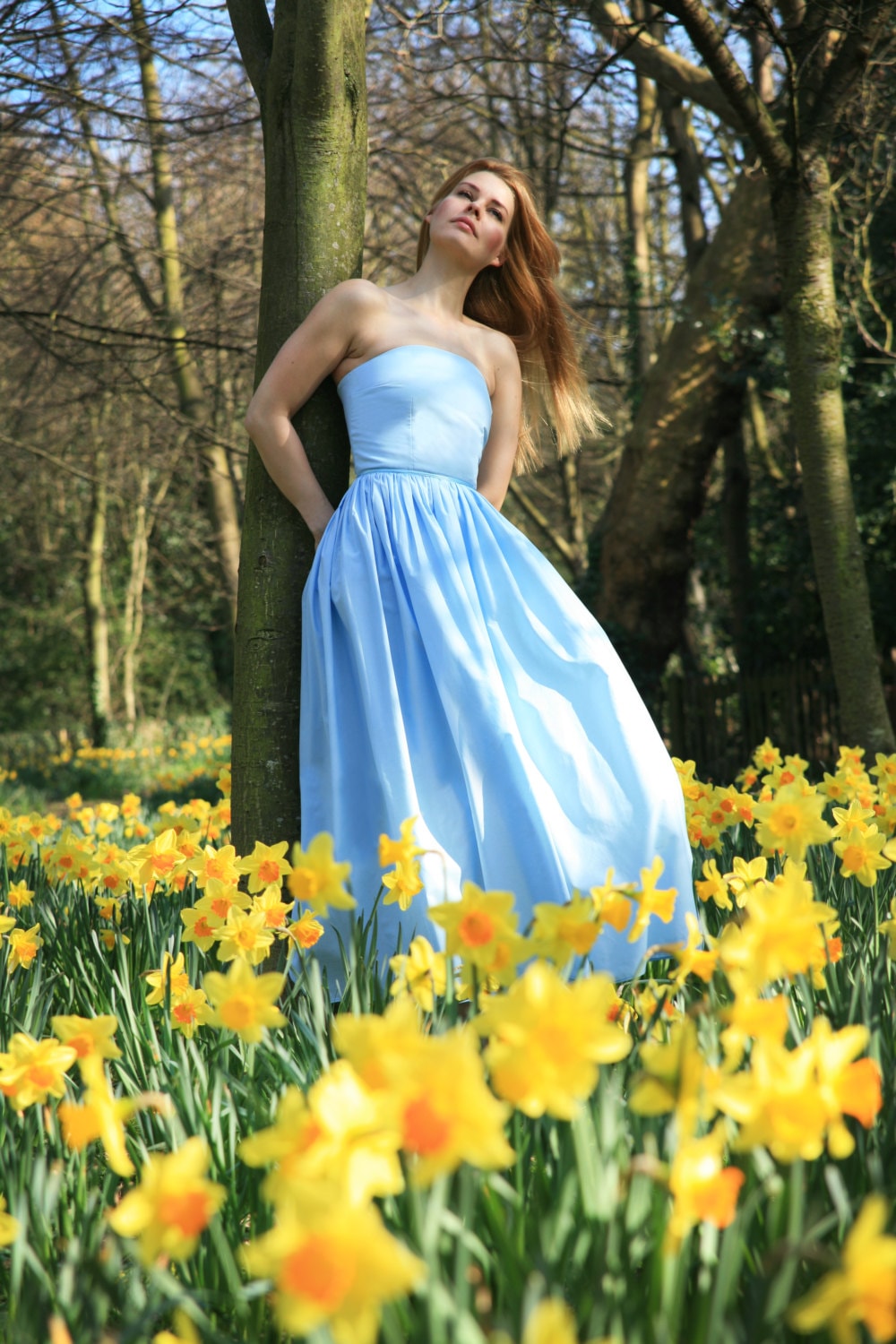 Alice – Robe corset et tutu inspirée de Dior en coton biologique