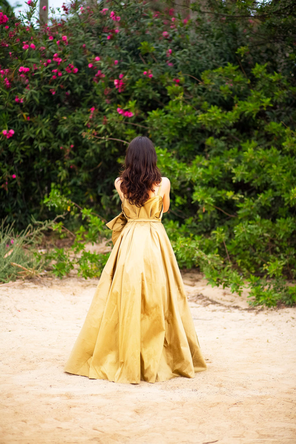 Tulip Gown – Taffeta Ball Gown with Built-In Tutu, Made to Measure