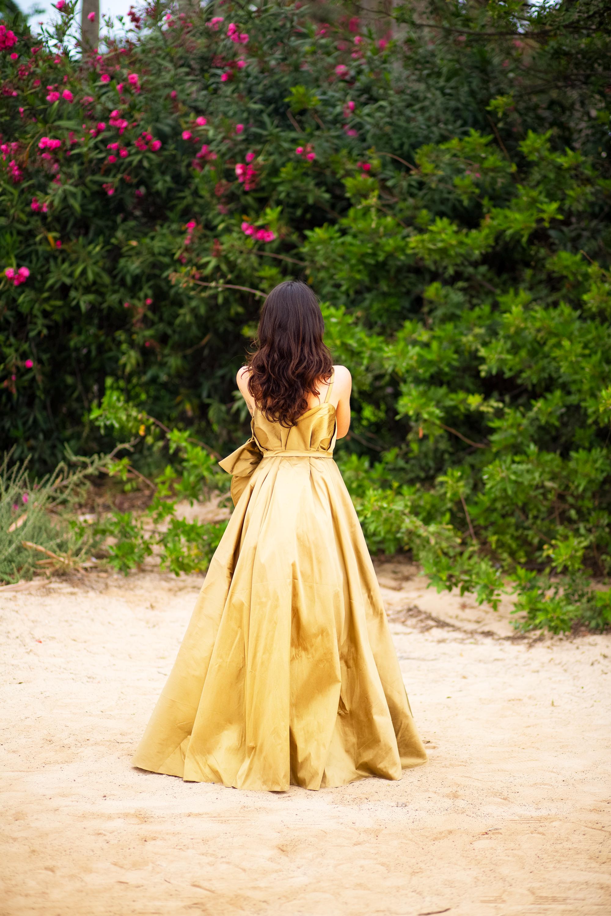 Tulip Gown – Taffeta Ball Gown with Built-In Tutu, Made to Measure
