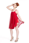 Sienna – Georgette Slip Dress with Open Sides
